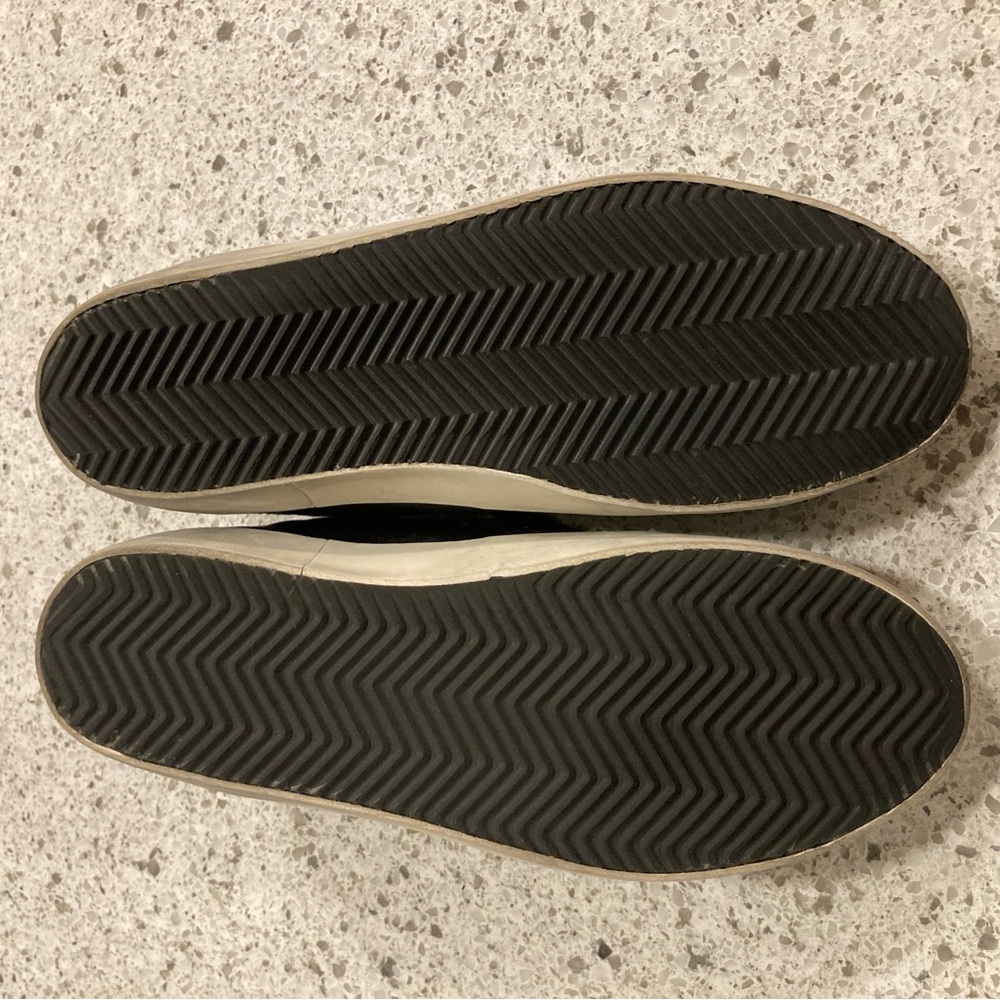 Golden Goose Black Leather Men's Sneakers - Picture 9 of 11
